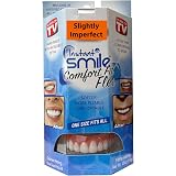 Billy Bob Instant Smile Comfort Fit Flex Cosmetic Teeth, One Size Fits Most, Comfortable Upper Veneer